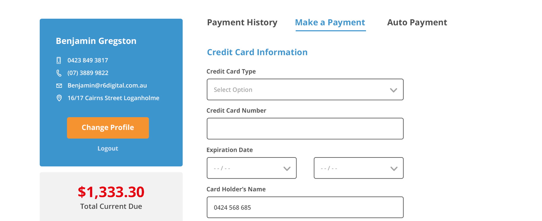 Pay online