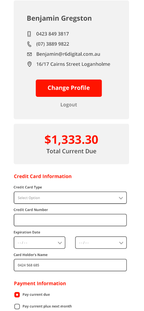 Mobile account management